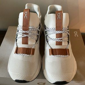 ON Running Cloudnova Women Shoes White Pearl